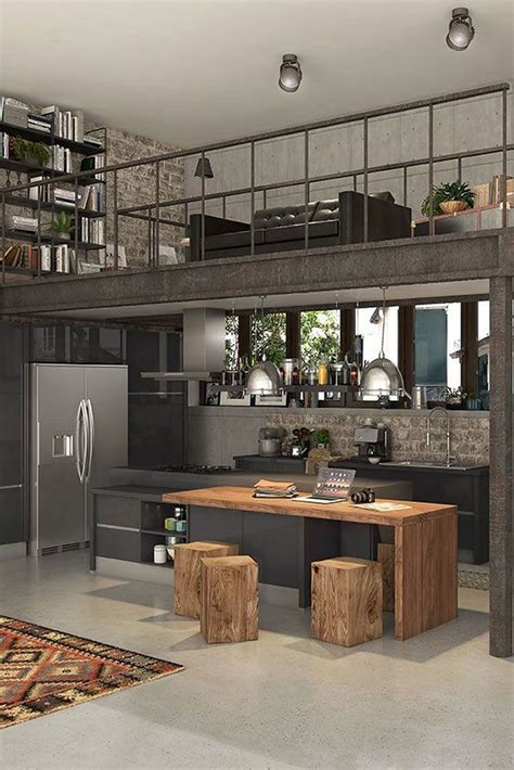 32 The Best Industrial Kitchen Design Ideas Magzhouse