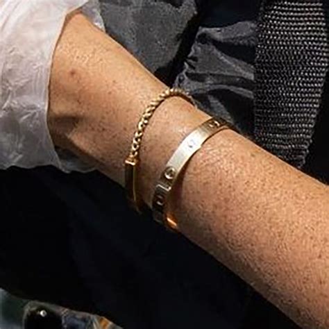 Cartier Gold Love Bracelet Meghan Maven