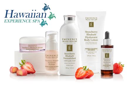 Hawaiian Experience Spa The Eminence Of Nature Why We Choose Eminence Organic Skin Care For