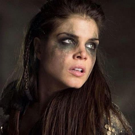 Marie Avgeropoulos As Octavia Blake Marie Avgeropoulos The 100