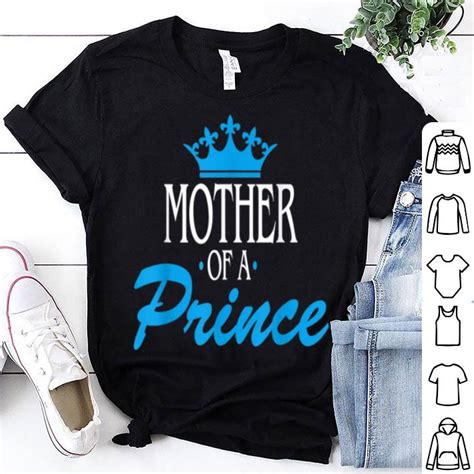 Pretty Mother Of A Prince Son Of A Queen Shirt Hoodie Sweater