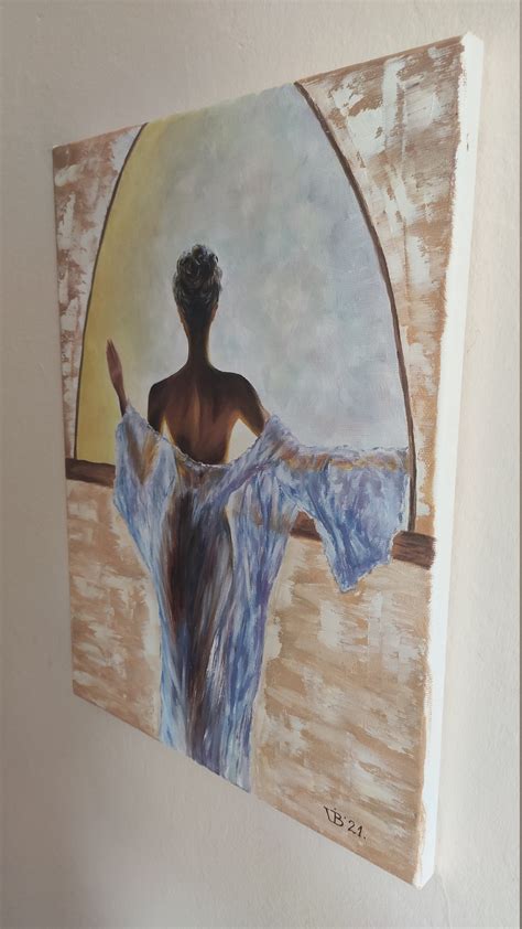 Beautiful Woman Original Oil Painting Nude Girl Artwork Etsy