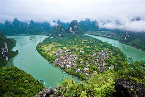 Amazing Scenery In Chinas Yangshuo County Cn