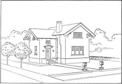 Download High Quality House Clipart Black And White Bungalow