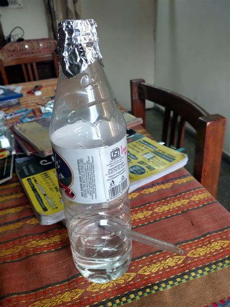 Yes, you dont need tin foil. The 2 Best Ways to Make a Water Bottle Bong - wikiHow