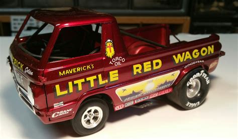 Modern Era Little Red Wagon Wip Drag Racing Models Model Cars