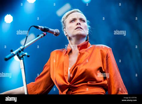 The Norwegian Singer Songwriter And Musician Ane Brun Performs A Live Concert At The Norwegian