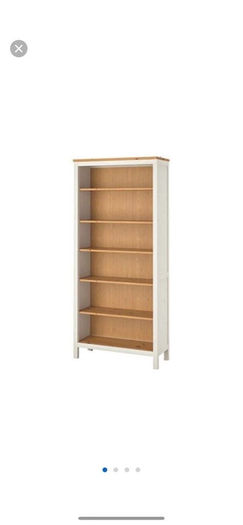 Hemnes Bookcase White Stainlight Brown 90×198 Bookcase Bookshelf