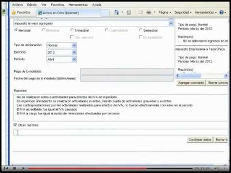 Presentar declaración mensual con datos actividades empresariales sat 2020 подробнее. Cómo presentar Avisos en Ceros en el SAT - YouTube