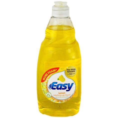 Easy Lemon Washing Up Liquid 500ml Approved Food