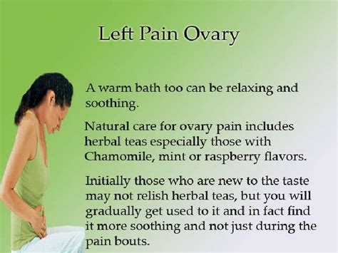 Left Pain Ovary