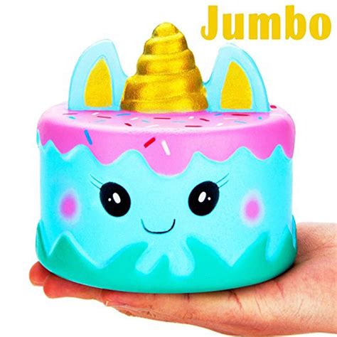 Jumbo Cake Squishy Cute Unicorn Mousse Squishies Cream Scented Slow