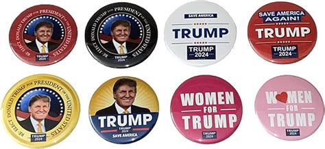 Amazon Trump Buttons Save America Collection Trump