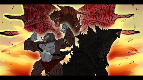 Godzilla Kong Warbat Rises Kaiju Moments Trailer Youtube
