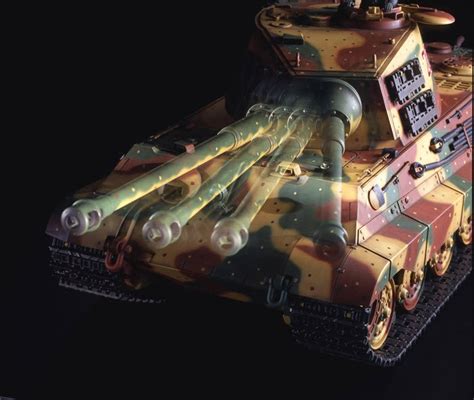Tamiya 1 16 KING TIGER R C Full Option German WWII Tank Model Kit 56018