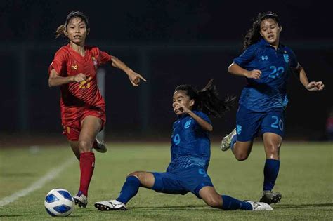 Foto Aff U 19 Women Championship 2023 Thailand Kalahkan Myanmar 1 0