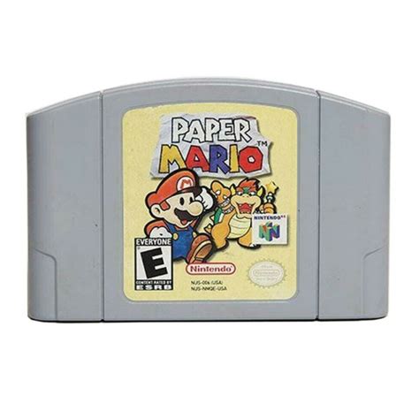 Nintendo 64 Paper Mario Paper Mario N64 For Sale