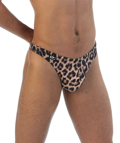 Leopard Print Thong Fashion Underwear