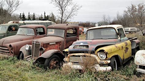 Where Old Canadian Trucks Go To Die