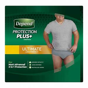 Depend Protection Plus Ultimate For Men Ebay