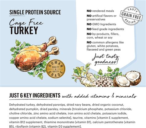 The Honest Kitchen Limited Ingredient Diet Turkey Recipe Grain Free