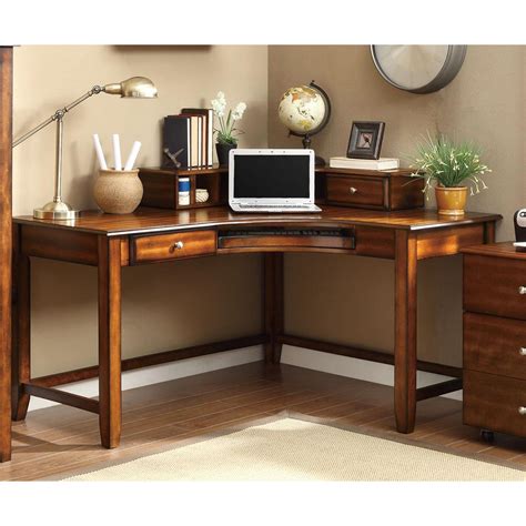 Home Office Furniture Corner Desk Belleze Kent L Shaped Home Office Desk Wood Corner Computer Desk