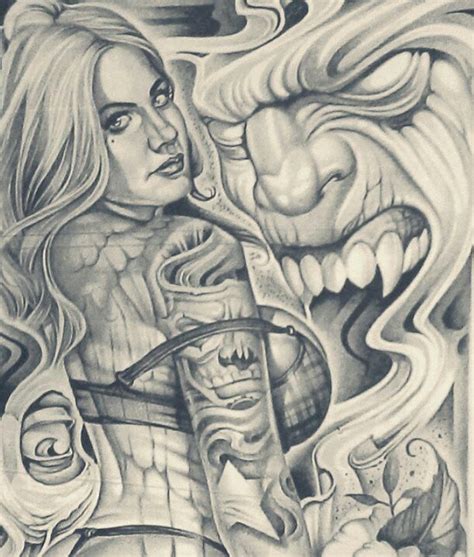 ♥ Chicano Drawings Chicano Art Tattoos Tattoo Design Drawings Body Art Tattoos Gangster