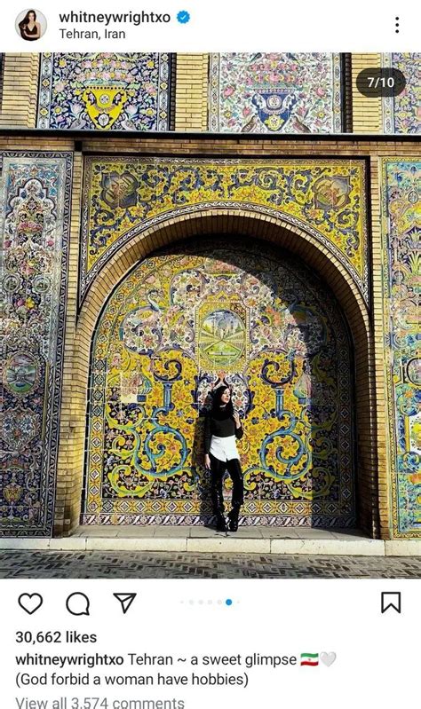 اعتماد آنلاین انتشار تصاویر جدیدی از حضور ویتنی رایت پورن استار آمریکایی در ایران با حجاب