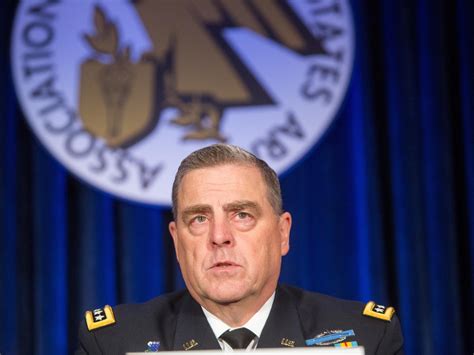 Mark milley, chairman of the joint chiefs of staff, testifies during a house armed services committee hearing on wednesday, in washington. Meet Mark Milley, Trump's Pick For Joint Chiefs Chairman ...