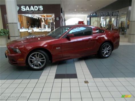 2014 Ruby Red Ford Mustang Gt Premium Coupe 83070694