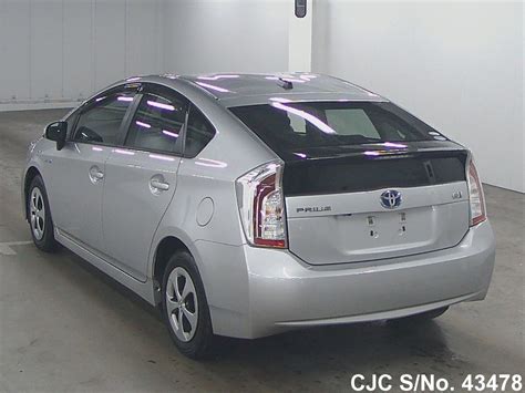 2012 Toyota Prius Hybrid Silver For Sale Stock No 43478 Japanese