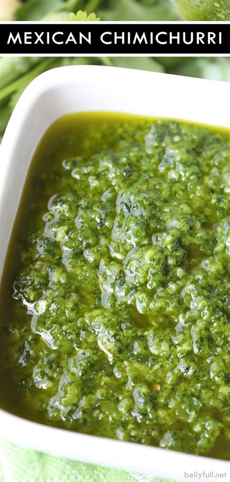 This Chimichurri Sauce Recipe Is The Ultimate Mexican Marinade Or
