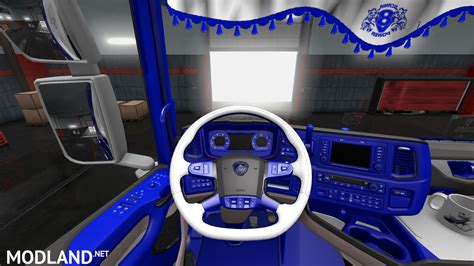Scania S Blue Dashboard Light X Ets Mods Euro Truck My XXX Hot Girl