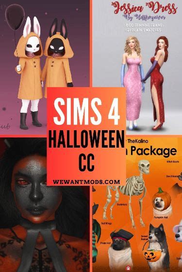 23 Sims 4 Halloween Cc A Spooky Event Sims Halloween Costume Sims