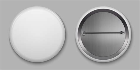 Pin Buttons Mockup Psd Template Psd File Free Download