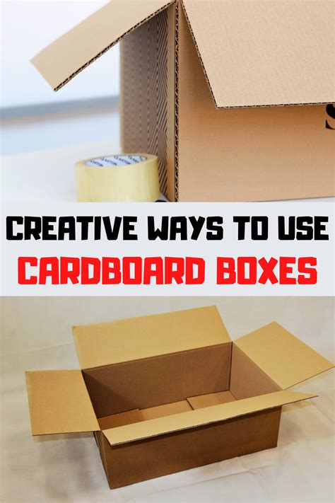 Creative Ways To Use Cardboard Boxes Used Cardboard Boxes Cardboard