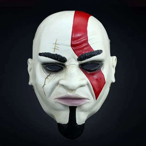 Free Shipping God Of War Collection Resin Mask Scary Halloween Props