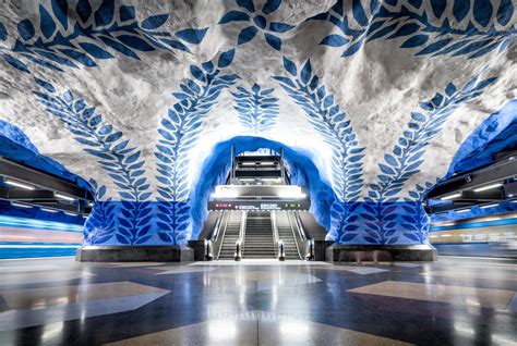 Stockholms Amazing Metro Station Art Andys Travel Blog
