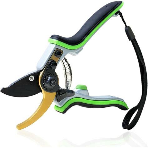 Hawk Garden Pruner Straight Blade Japanese Steel And Teflon Premium