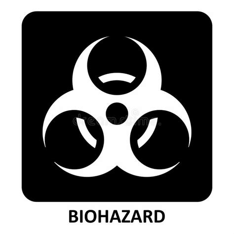 Biohazard Symbol Illustration Stock Illustration Illustration Of