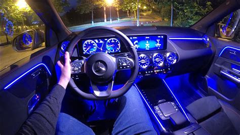 New Mercedes Gla 2020 Night Pov Test Drive Crazy Ambient Lights
