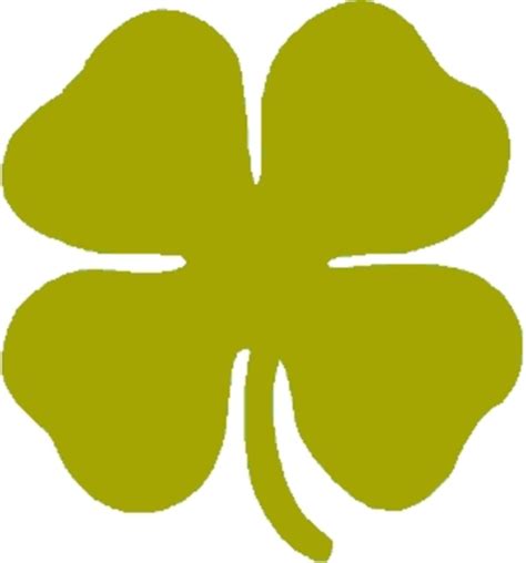 Download High Quality Four Leaf Clover Clipart High Resolution