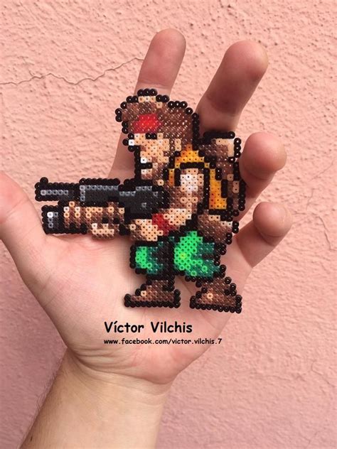 Metal Slug Perler Bead Art Perler Bead Patterns Perler Beads Beading Sexiz Pix