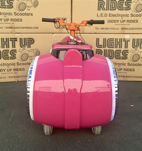 Cyglo Pink Light Up Rides Giddy Up Rides