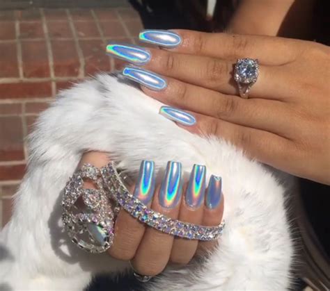 Pin By Kat Staxx On Naild It Holographic Nails Pretty Nails