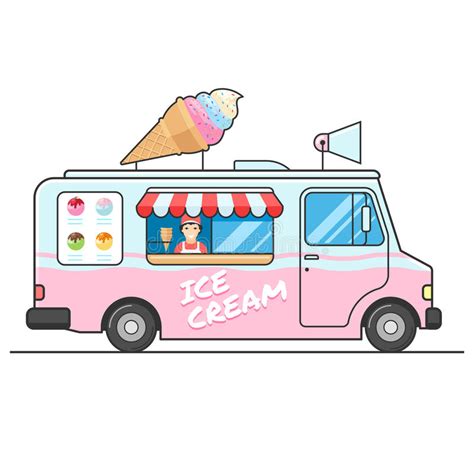 ice cream truck clip art