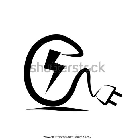 Similar with power plug png. Image vectorielle de stock de dessin du logo de prise ...