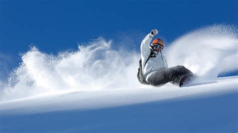 Beautiful Winter Sports Snowboard Time Wallpaper Download 5120x2880
