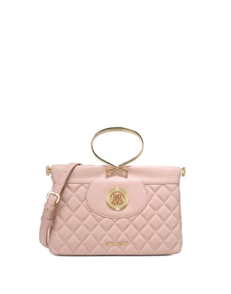 Lyst Love Moschino Handbag In Pink