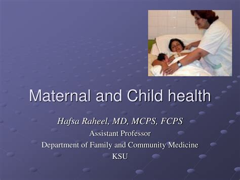 Ppt Maternal And Child Health Powerpoint Presentation Free Download